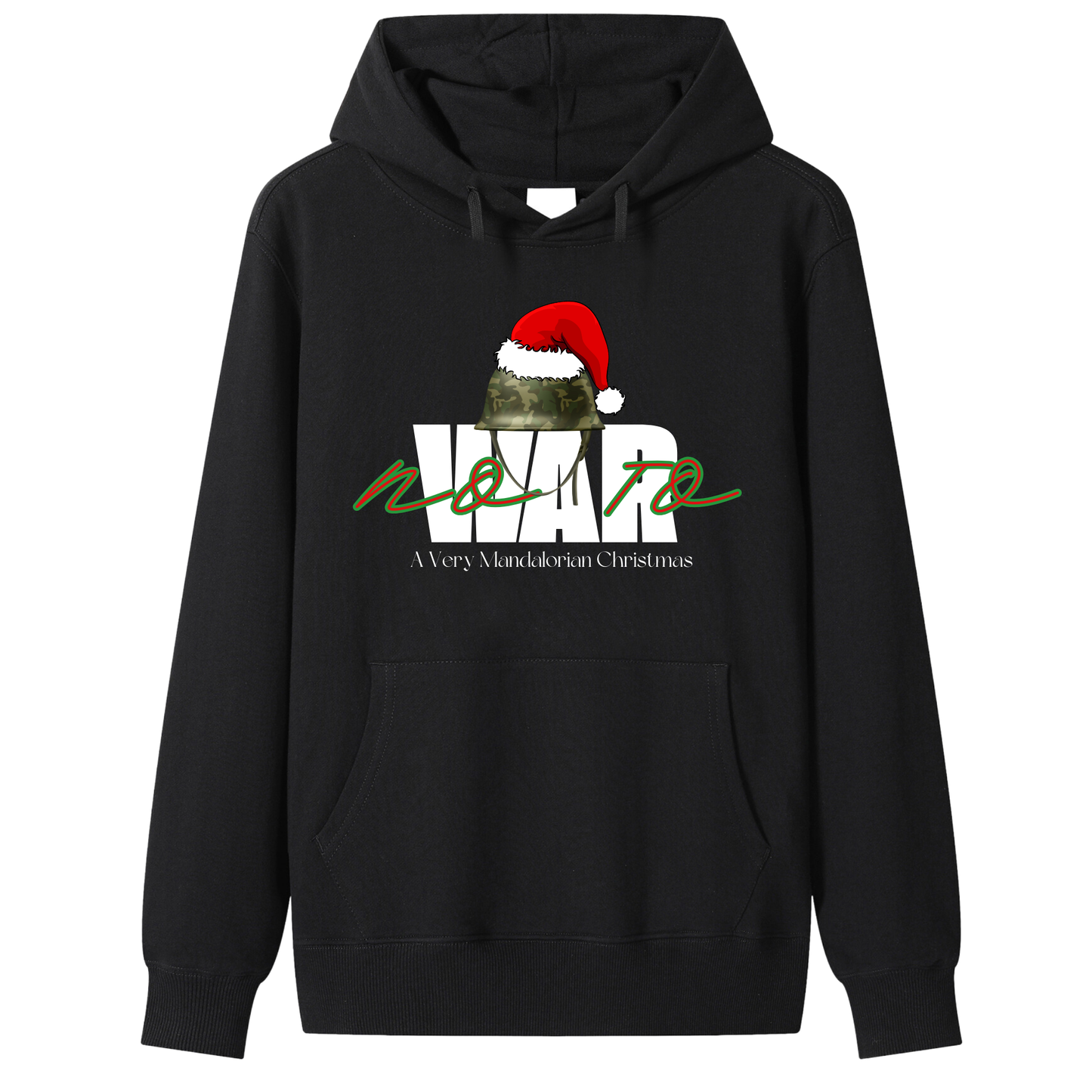 Unisex Premium Cotton “A Very Mandalorian Christmas" Festive Holiday Hoodie