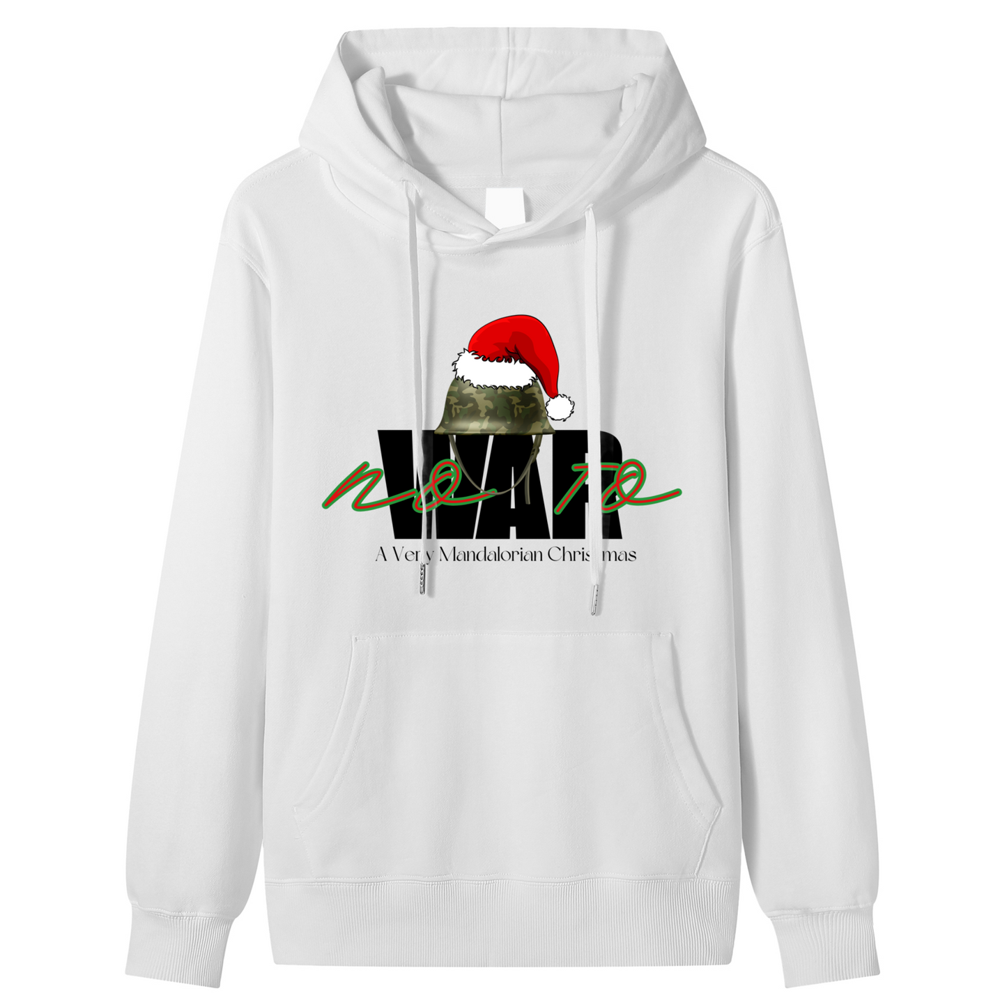 Unisex Premium Cotton “A Very Mandalorian Christmas" Festive Holiday Hoodie