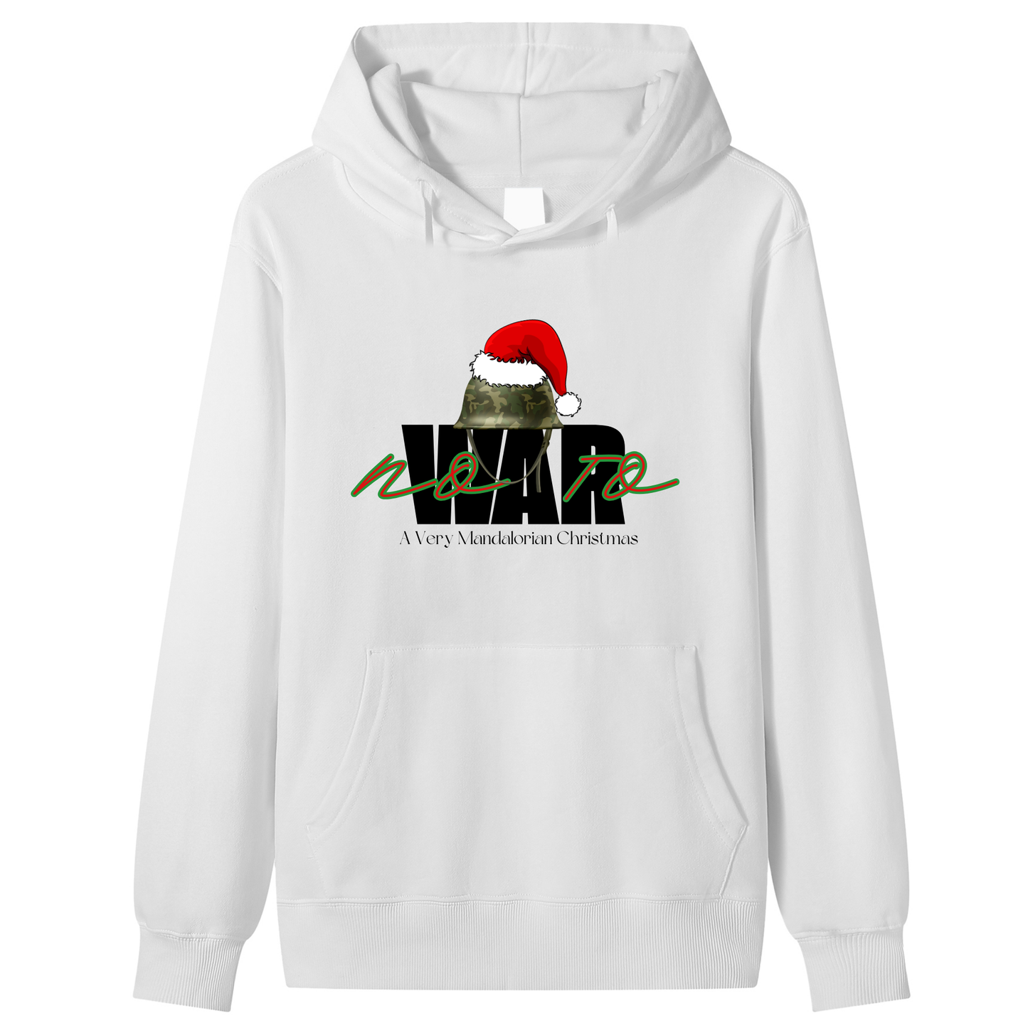 Unisex Premium Cotton “A Very Mandalorian Christmas" Festive Holiday Hoodie