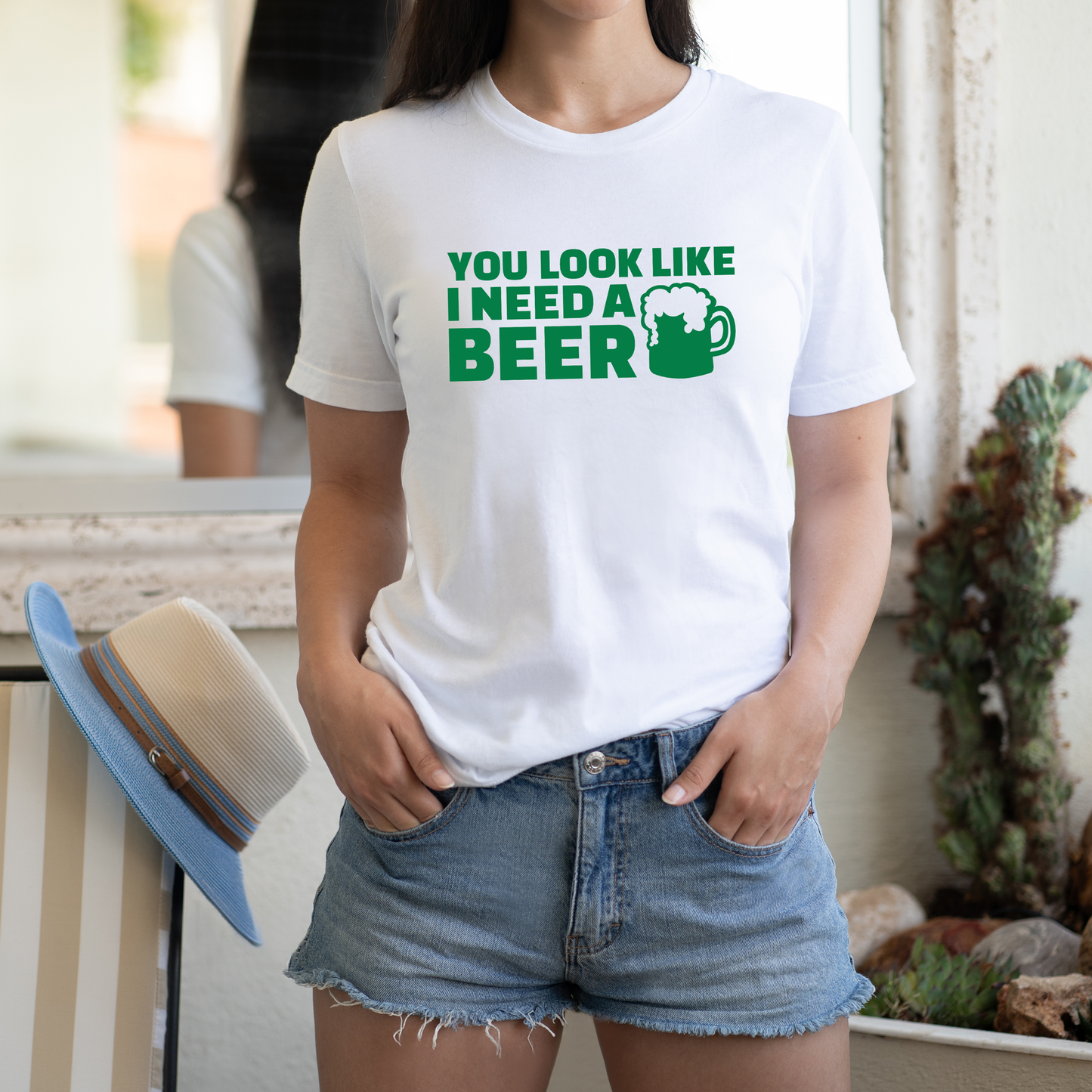 You Look Like I Need a Beer - St. Patty's Day Women T-Shirt